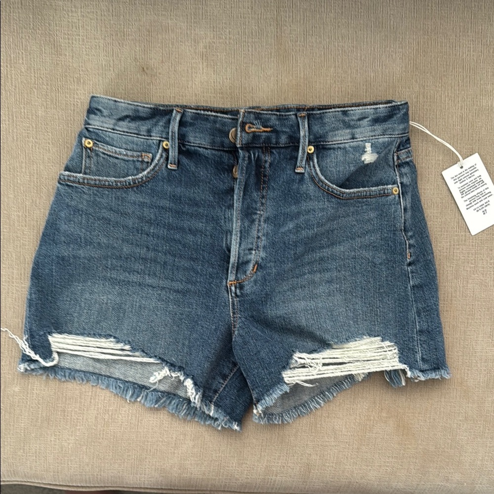 Denim Blue Women's Shorts